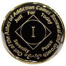 Load image into Gallery viewer, #N24. NA Medallion Black Coin (Yrs 1-45)