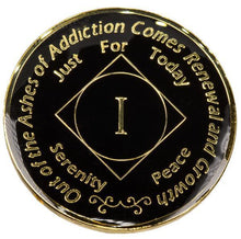 Load image into Gallery viewer, #N24. NA Medallion Black Coin (Yrs 1-45)