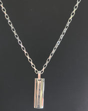 Load image into Gallery viewer, "Just for Today" Stainless Steel Pendant
