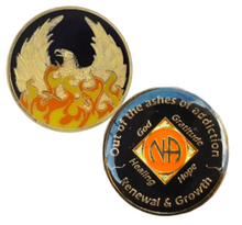 Load image into Gallery viewer, #z04d. NA Medallion Out of the Ashes Coin - with/without NA symbol