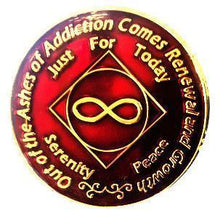 Load image into Gallery viewer, #Z65r. NA Eternity Medallion Red