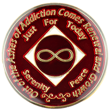 Load image into Gallery viewer, #Z65r. NA Eternity Medallion Red