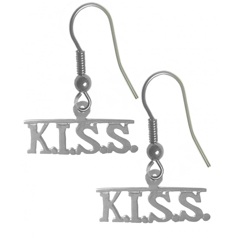 K.I.S.S. Sterling Silver Earrings