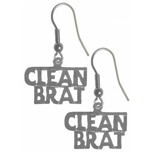 Clean Brat Sterling Silver Earrings