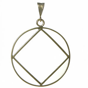 NA Extra Large Size Brass Pendant