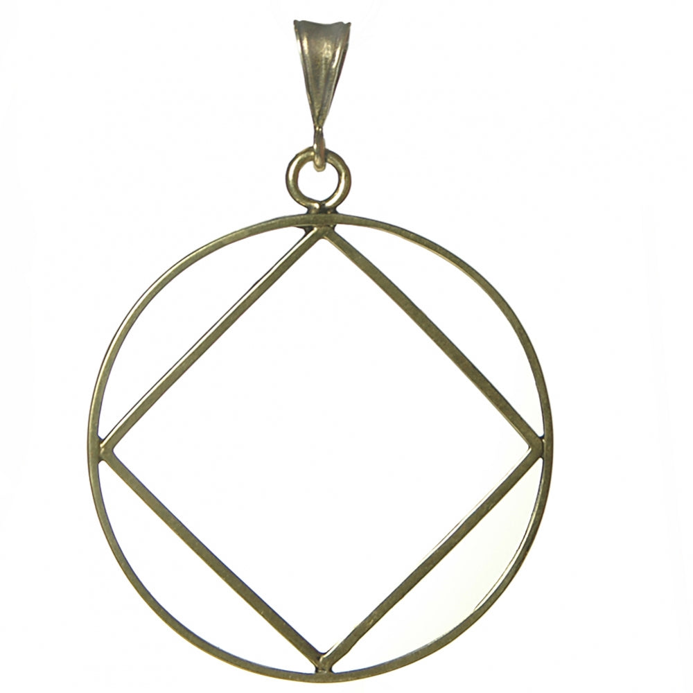 NA Extra Large Size Brass Pendant