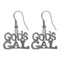 God's Gal Sterling Silver Earrings