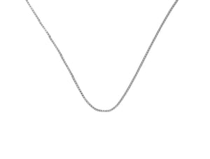 Lt. 16" Box Chain Sterling Silver Necklace