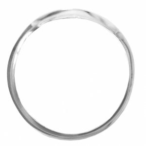 NA Initial  Sterling Silver Ring