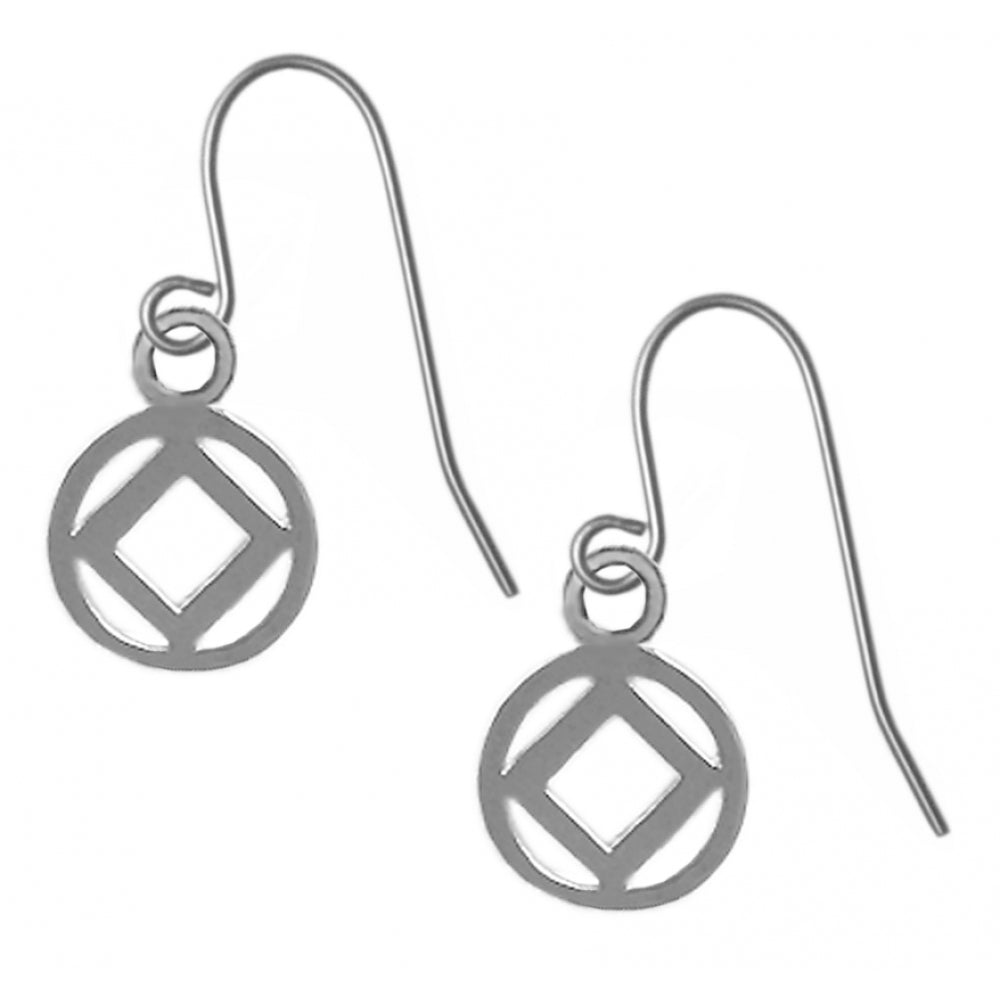 NA Symbol Sterling Silver Earrings