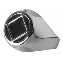 Load image into Gallery viewer, NA Symbol Black Enamel Sterling Silver Ring
