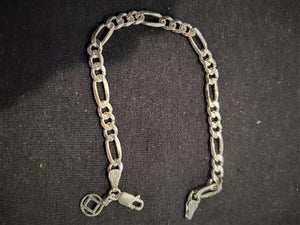 NA Continuous Symbol Sterling Silver Bracelet & Anklet