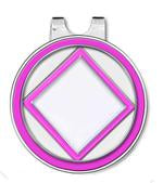 NA Pink Magnetic Golf Marker