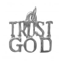 Trust God Sterling Silver Pendant