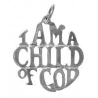 I am Child of God Sterling Silver Pendant