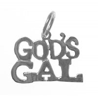 God's Gal Sterling Silver Pendant