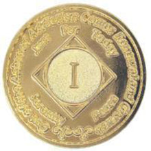 Load image into Gallery viewer, #N41. NA Medallion 24KT Gold Plated Coin (Yrs 1-40)
