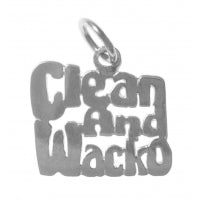 Clean And Wacko Sterling Silver Pendant